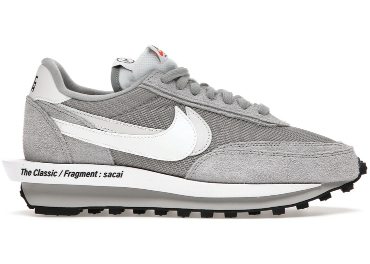 Sacai X Fragment Nike LD Waffle Grey